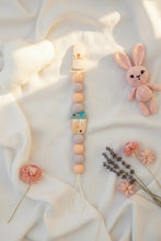 Load image into Gallery viewer, Baby Pacifier Clip – BPA-Free Silicone Beaded Holder with Safety Clip