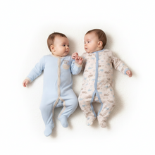 Load image into Gallery viewer, Whale Pals Baby Boy 2-Piece Sleeper Set