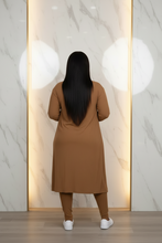 Load image into Gallery viewer, Plus Size Cardigan &amp; Legging Set

