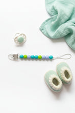 Load image into Gallery viewer, Baby Pacifier Clip – BPA-Free Silicone Beaded Holder with Safety Clip
