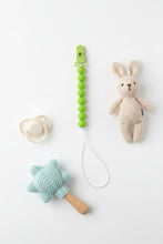 Load image into Gallery viewer, Baby Pacifier Clip – BPA-Free Silicone Beaded Holder with Safety Clip
