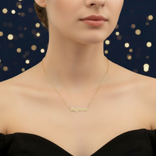 Load image into Gallery viewer, Sagittarius Zodiac Necklace Lifestyle Shot

