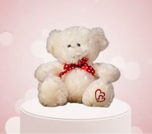 Load image into Gallery viewer, White Glitter Bear - Retry
