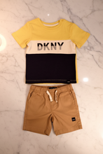 Load image into Gallery viewer, DKNY Boys Short Set Outfit | 100% Cotton Summer 2-Piece Set
