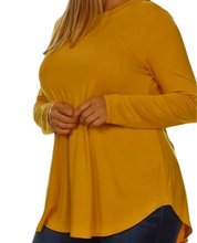 Load image into Gallery viewer, Plus Size Long Sleeve Top
