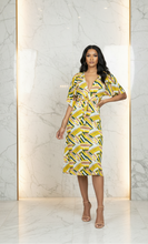 Load image into Gallery viewer, Flowy Printed Midi Dress

