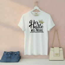 Load image into Gallery viewer, Her Hustle Shirt – Empowering Graphic Tee for Women
