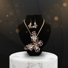 Load image into Gallery viewer, Butterfly Necklace &amp; Earrings Set
